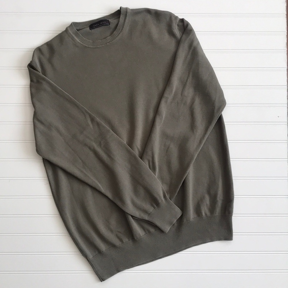 ZARA MAN crew neck sweater